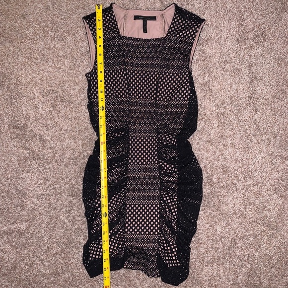 {NWOT} BCBGMAXAZRIA Renee Ruched-Side Dress - Picture 5 of 8